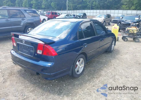 2005 Honda Civic Lx z USA, uszkodzony, nr VIN 2HGES16595H581365